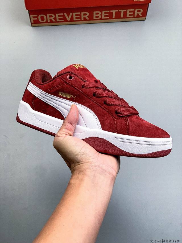 Puma Park Lifestyle Og Puma Low-Top Rihanna Collaboration Bread Shoes Retro Casu