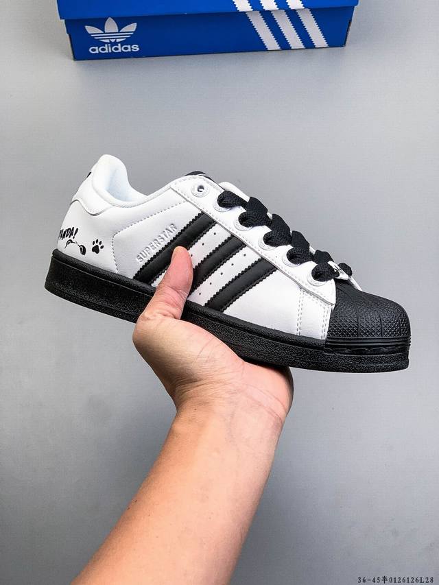 Company-grade! Adidas Superstar Shell Toe Classic Versatile Casual Sneakers DDD