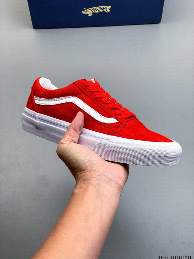 Vulcanized genuine product! Vans Old Skool classic low-top casual versatile skat