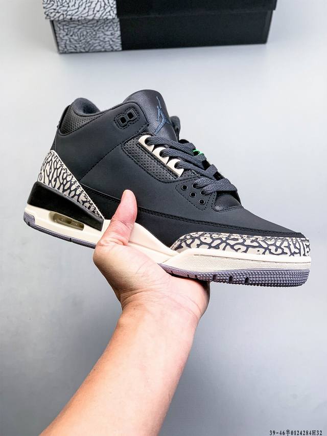 Company-grade top-tier! Jordan Air Jordan 3 Retro Tinker Nrg AJ3 Low-top Retro C