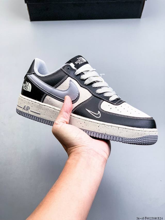Authentic label on second-layer! Nike Air Force 1 Low, classic and versatile cas