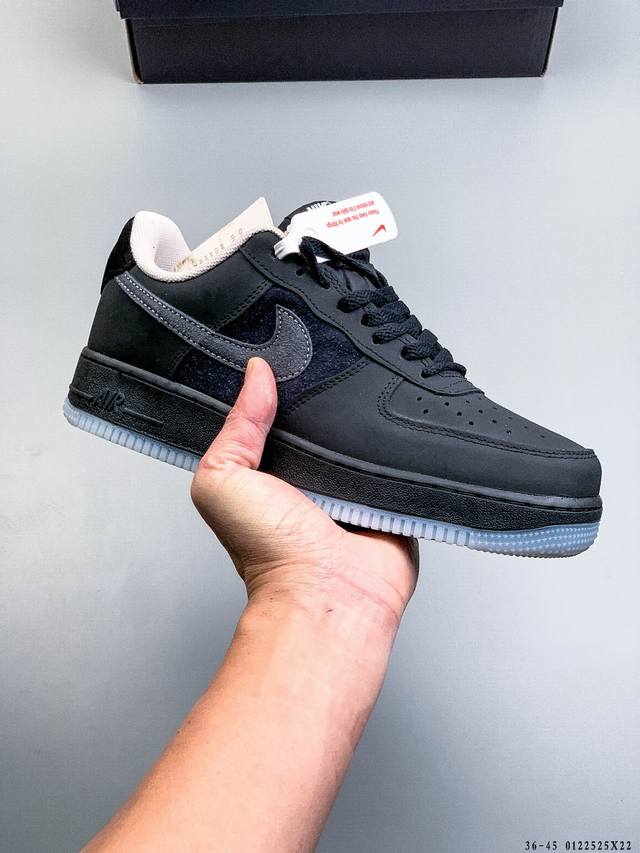 Authentic label on second-layer! Nike Air Force 1 Low, classic and versatile cas