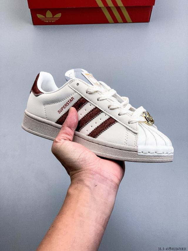 Company-grade! Adidas Superstar Shell Toe Classic Versatile Casual Sneakers DDD