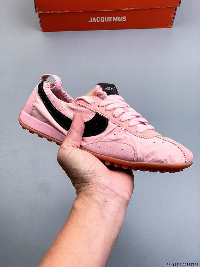 Company Grade! Nike X Jacquemus Moon Collaboration Low-Top Waffle Sports Casual