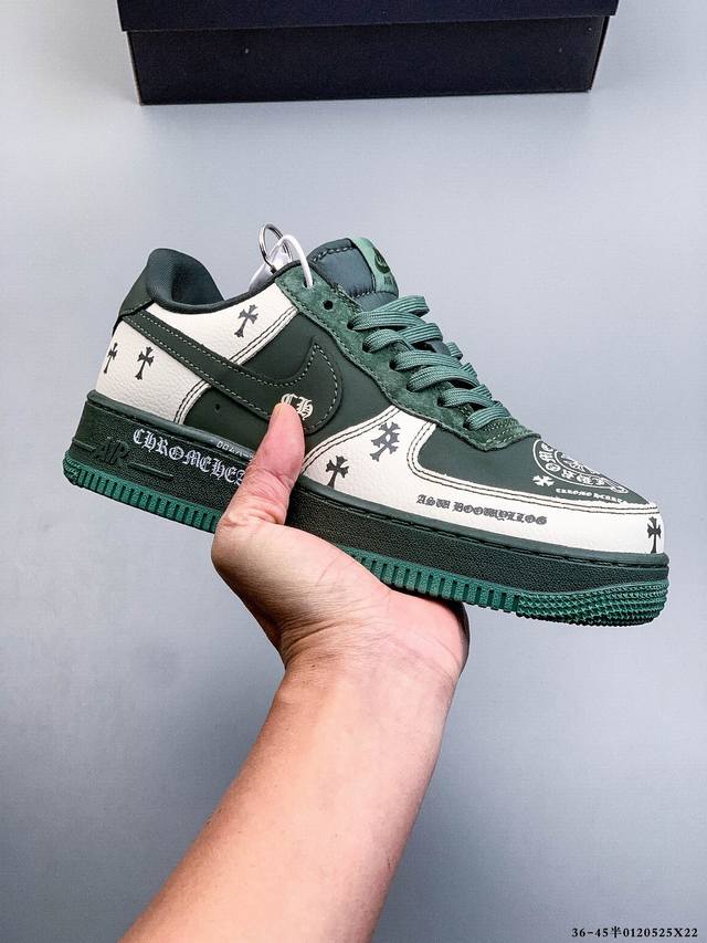 Authentic label on second-layer! Nike Air Force 1 Low, classic and versatile cas