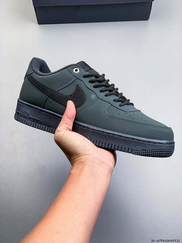 Authentic label on second-layer! Nike Air Force 1 Low, classic and versatile cas