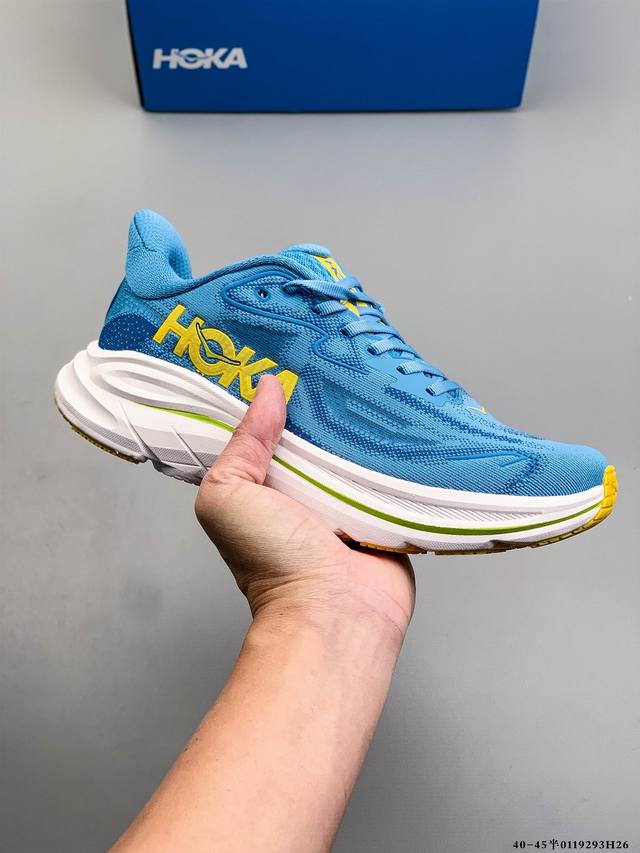 Company Grade! Hoka One One Clifton 10 Casual Running Shoes, Lightweight Cushion