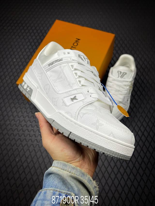 DDD Tyler X Louis Vuitton Lv Trainer Collaboration Low-Top Casual Sneakers. High