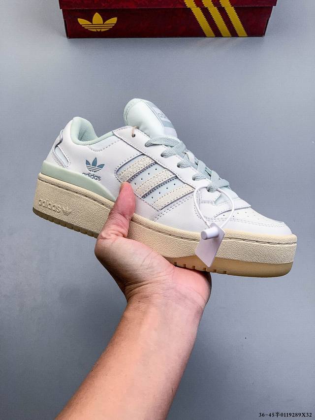 Company Grade! Adidas Originals Forum 84 Low Adv Low-top Versatile Trendy Casual