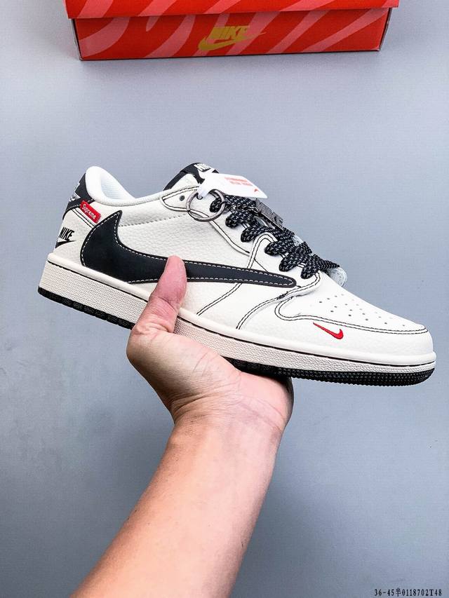 Nike Air Jordan 1 Low (AJ1) - A low-top trendy casual sneakers. Perfectly craft