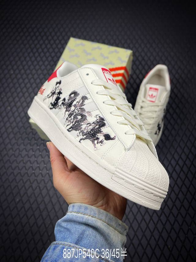 DDD Adidas Originals Superstar Shell Toe Low-Top Classic Versatile Casual Sports