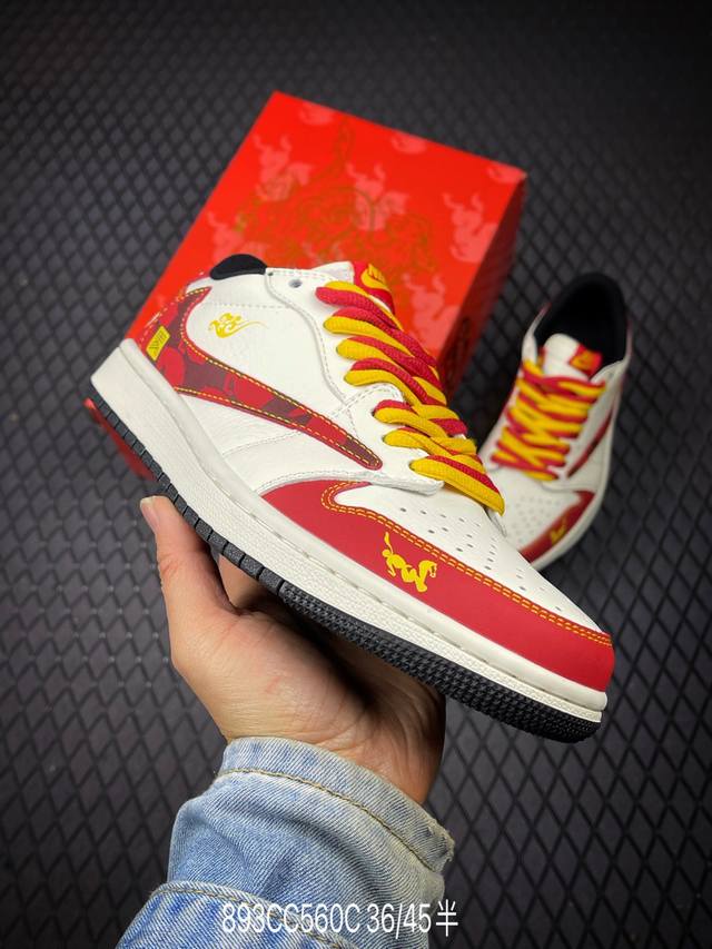 DDD Factory Grade Nike Air Jordan 1 X Travis Scott AJ1 Reverse Swoosh Jordan 1 '