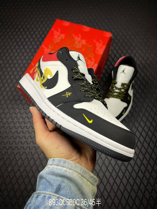 DDD Factory Grade Nike Air Jordan 1 Low DDD AJ1 Low-Top Casual Sneakers, Synchro