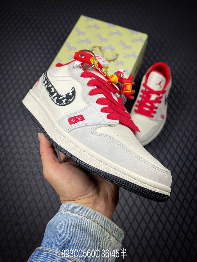 DDD Factory Grade Nike Air Jordan 1 Low DDD AJ1 Low-Top Casual Sneakers, Synchro