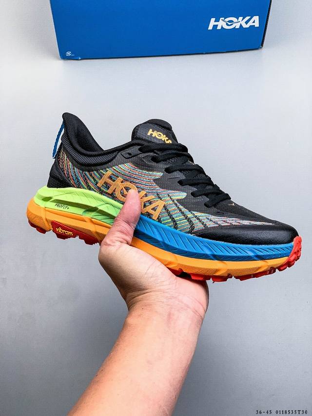 Company-grade Satisfy X Hoka Running Mafate Trail New Colorway Mesh Breathable