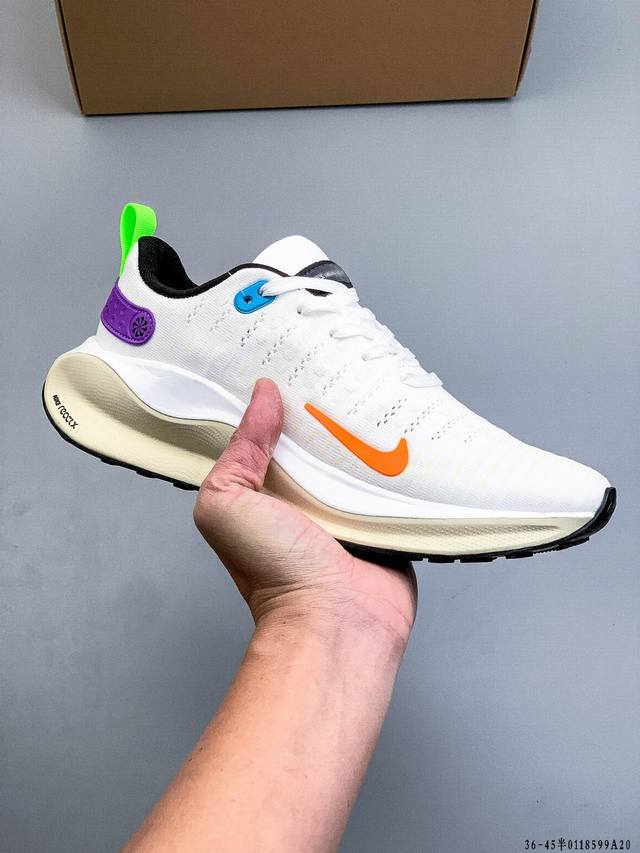 Nike Reactx Infinity Run 4 Marathon Lightweight Running Shoes DDD The lightweigh