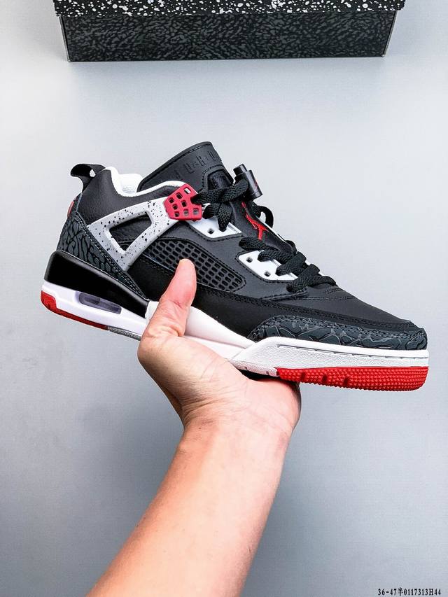 Company Grade! Nike Air Jordan Spizike Low Hybrid Series Low-Top Casual Sports C