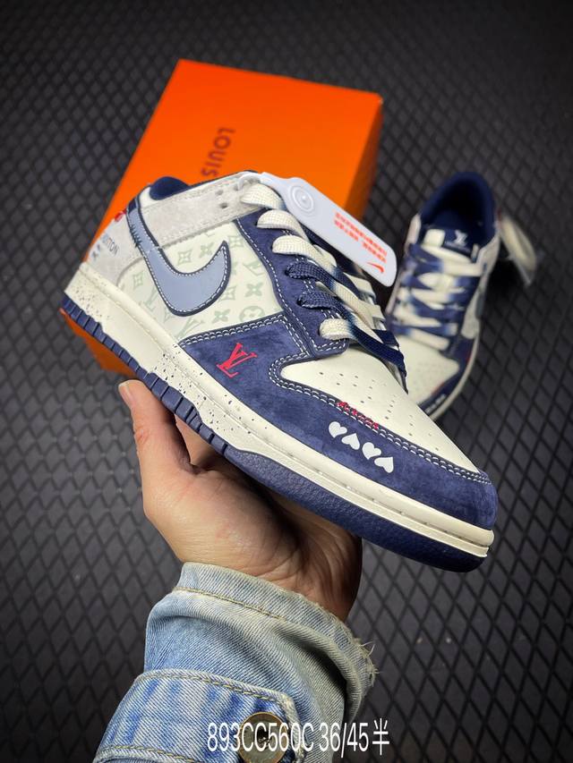 DDD Company Grade Nike Dunk Low Retro 'DIY High-End Custom' Nike Low-Top Casual