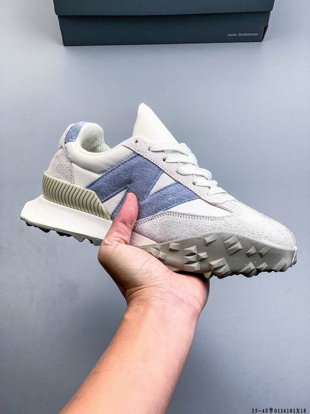 Authentic New Balance Xc-72 Series Retro Fabric and Leather Low-Top Running Shoe