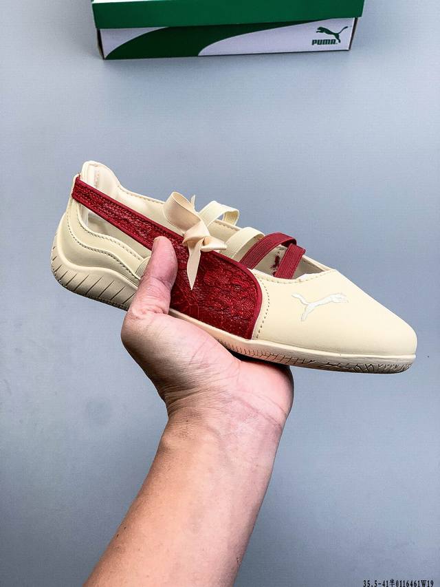 Puma Speedcat Ballet Shoes Mary Jane Shoes Women's Sports Casual Shoes DDD 01164