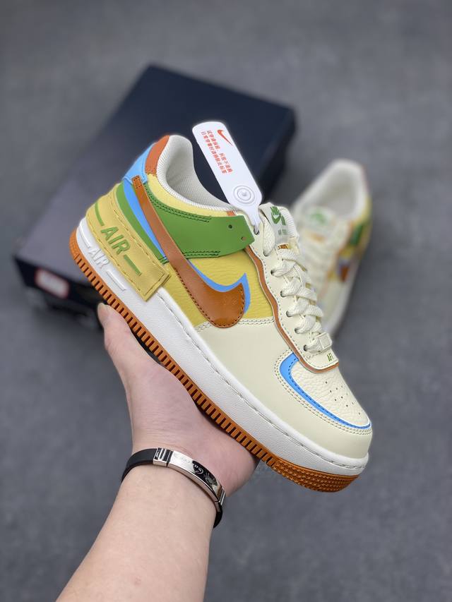 DDD Nk Air Force 1 Shadow Lightweight Height-Increasing Low-Top Versatile Sneake