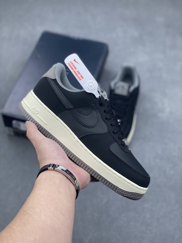 DDD Nike Air Force 1 Low 07 Dark Pewter. Made with original black last and cardb