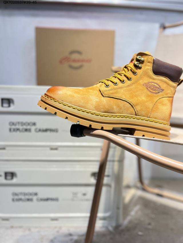 Colorful Creations American Yellow Boots Classic British Style Outdoor Workwear