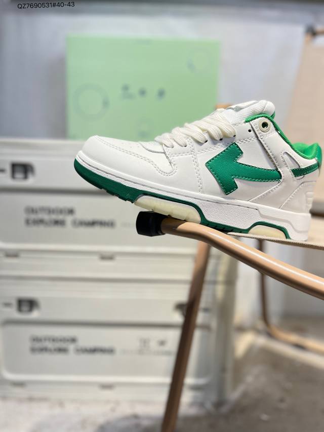 Off Trendy Brand Ow Dad Shoes White Odsy Arrow Height-Increasing Thick-Soled Cou