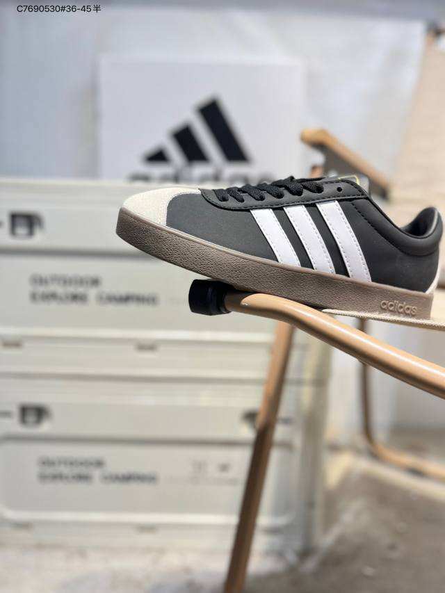 Adidas Vl Court 2.0 Adidas versatile suede non-slip wear-resistant lightweight l