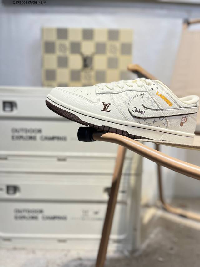 Factory Grade Top-Grain Leather Nike SB Dunk Low, Highly Recommended New Colorw