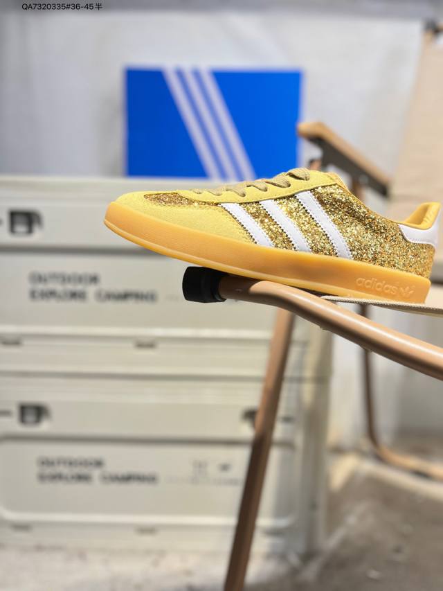 Adidas Originals Gazelle Esquisite Gucci Low-top Retro Versatile Casual Sports S