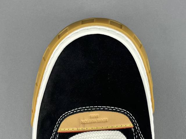 Channel Advantages! DDD God Version Louis Vuitton Tilted Suede Round Toe Lace-up