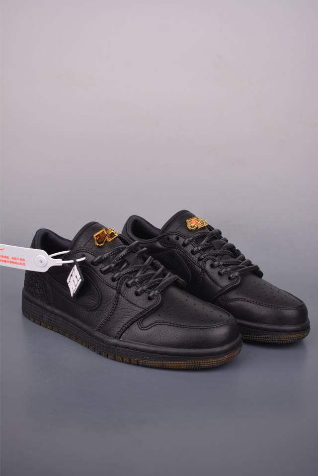 Air Jordan 1 Low Xuanwu DDD AJ1 Low-top Casual Sneakers, Synchronized with Offic