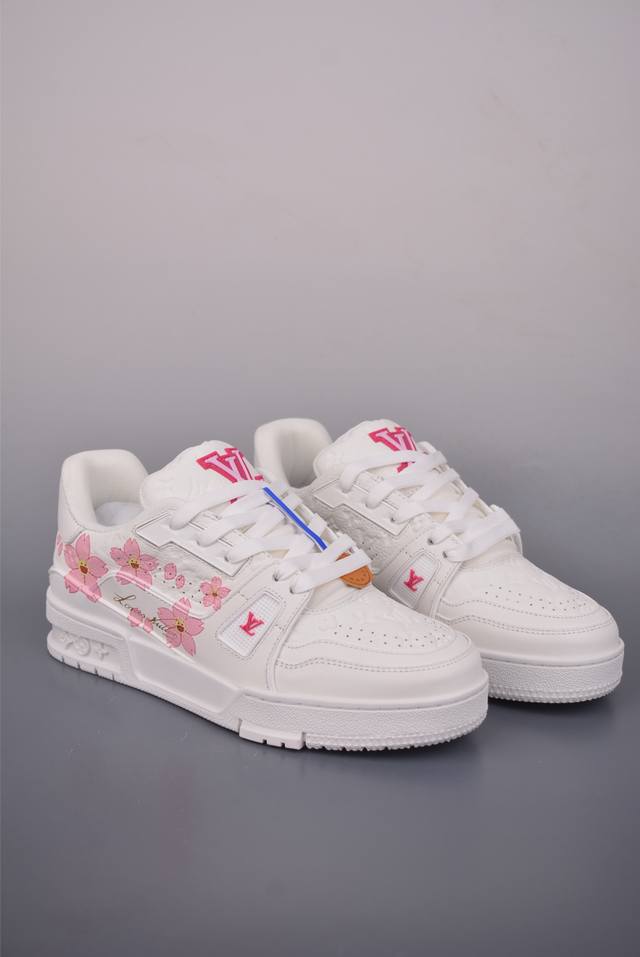 Louis Vuitton Lv Trainer Top-grade Dongguan-made DDD Original last and paper pat