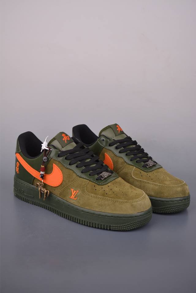 Nike Air Force 1 Low Lv Collaboration DDD Authentic Air Force fit, made with or