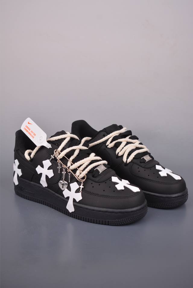 Nike Air Force 1 Low Chrome Hearts Deconstructed Strappy Fit DDD Original Last a