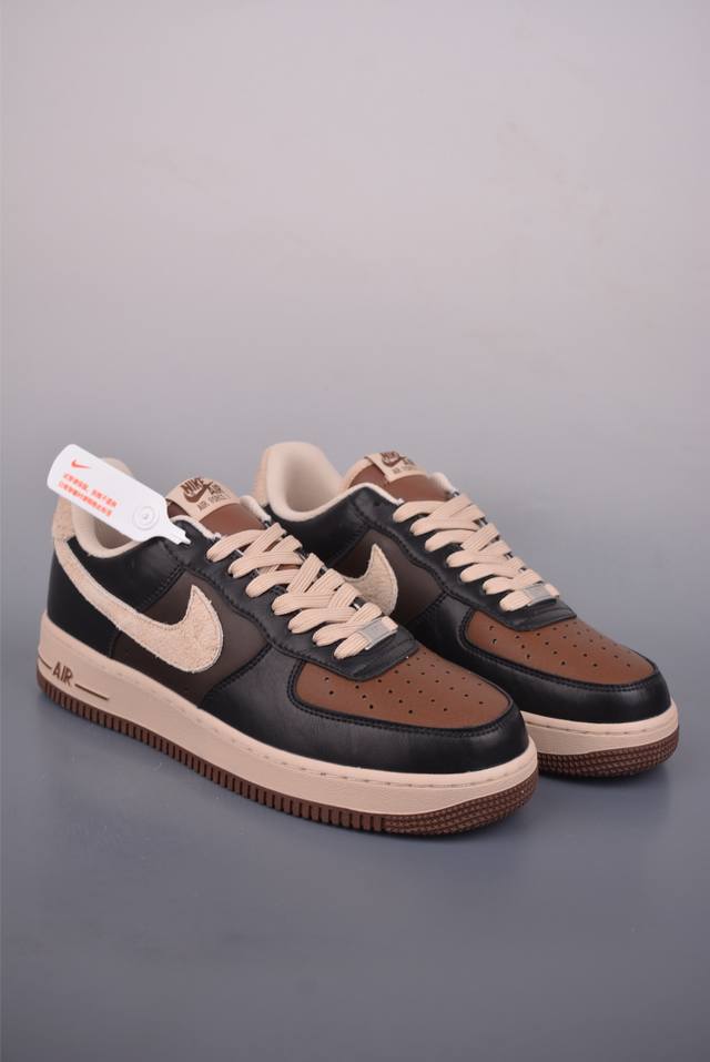 Nike Air Force 1 Low Mocha Brown DDD Authentic Air Force version made with origi