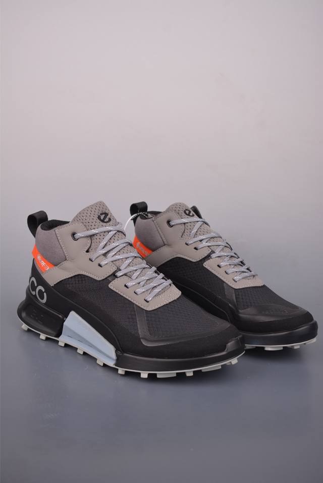 Ecco Biom Cushioning Waterproof Men's Shoes DDD Hiking and Trail Running Shoes,