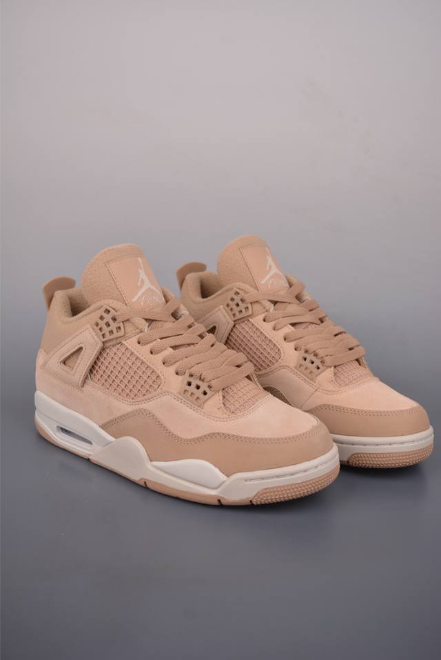 Air Jordan 4 Retro (DDD) Pure Original White/Brown Factory Quality Air Jordan AJ