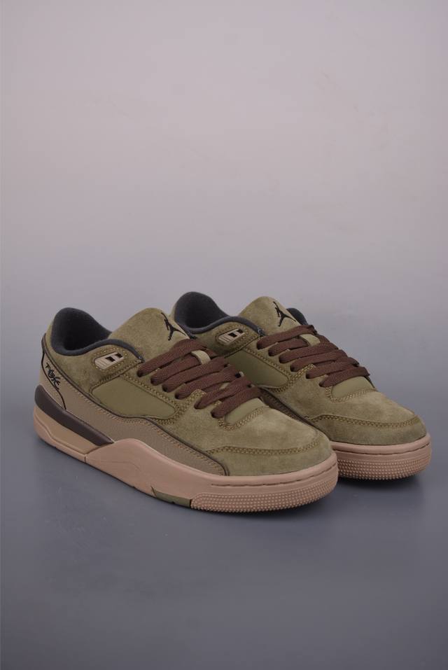 Air Jordan Flight Court DDD Jordan Low-Top Retro Basketball Shoes DDD Simple des