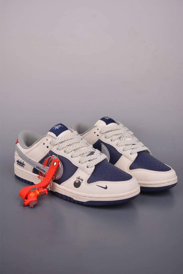 Nike SB Dunk Low Stussy Collaboration DDD Pure Original Factory Production High