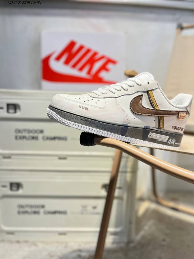 Factory Grade Top Layer Leather NK Air Force 7 Low Low-Top Casual Sneakers# Cus