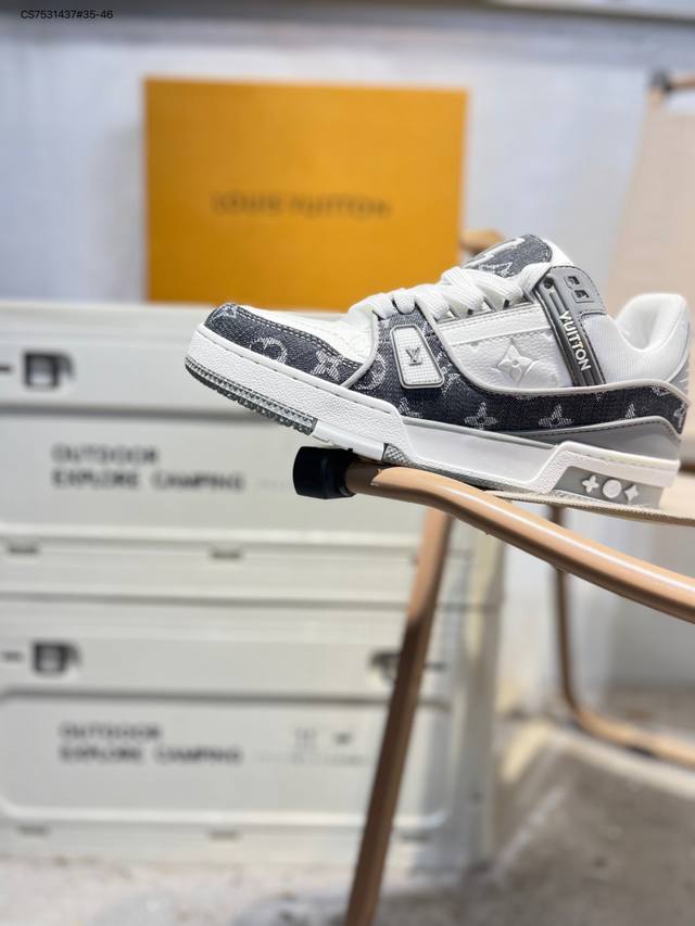 Special Offer: Louis Vuitton Lv Trainer Sneakers DDD New Lv Trainer Colorway Sn