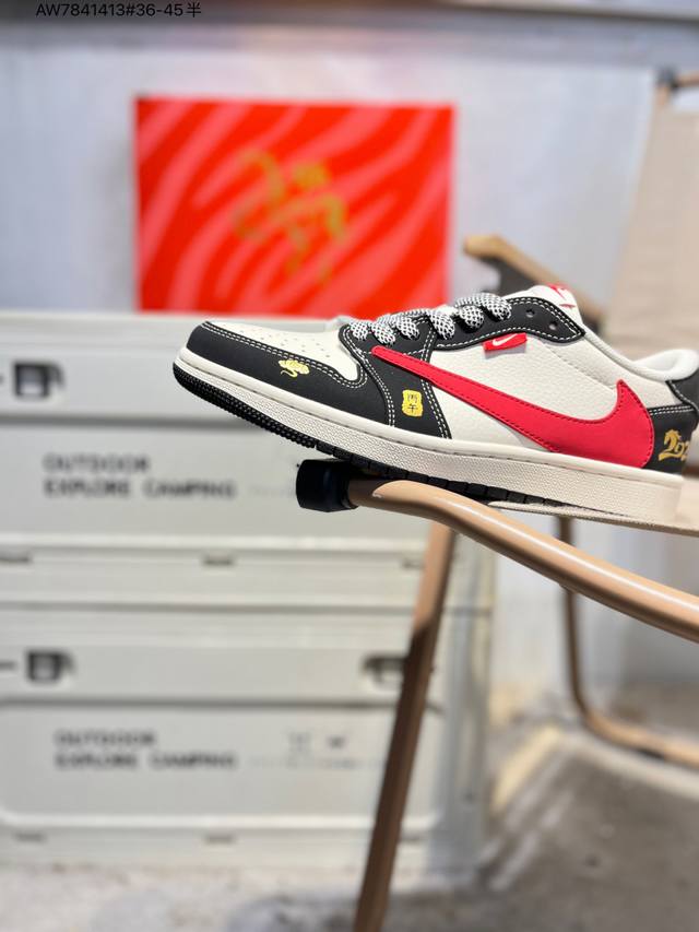 Factory Grade Top Layer Leather Jordan Air Jordan 1 Low AJ1 Basketball Shoes Of