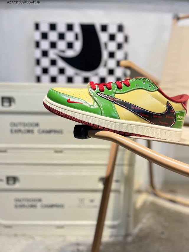 Factory Grade Top Layer Leather Jordan Air Jordan 1 Low AJ1 Basketball Shoes Of