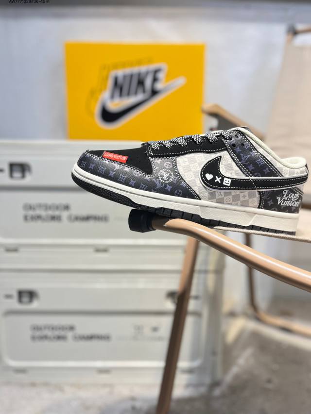 Factory Grade Top-Grain Leather Nike SB Dunk Low, Highly Recommended New Colorw