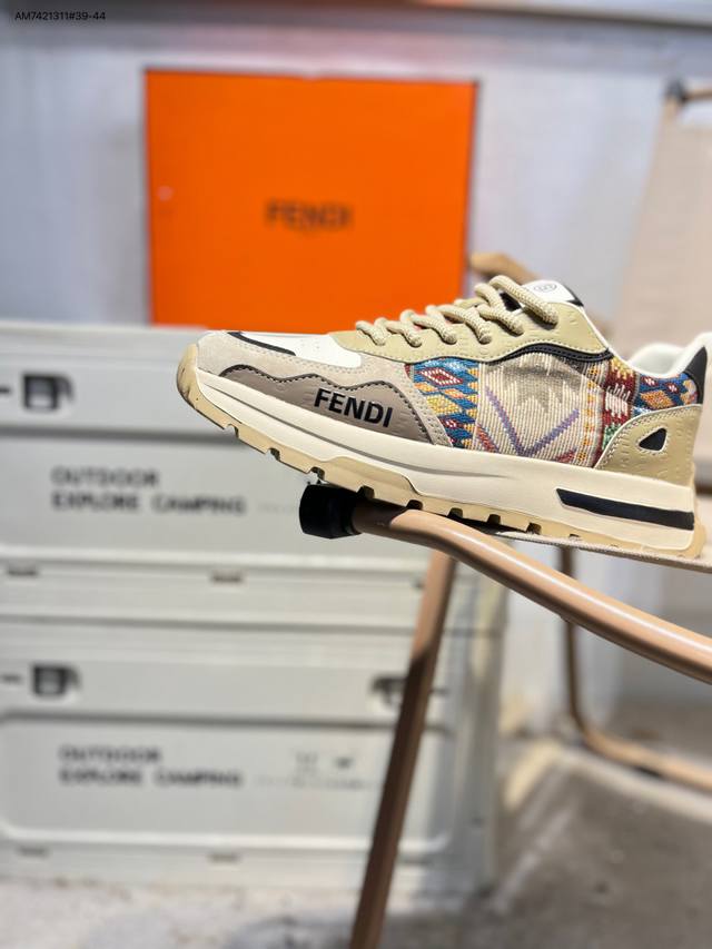 Fendi Trendy Low-Top Casual Sports Shoes Series DDD Guangdong Quality Original F