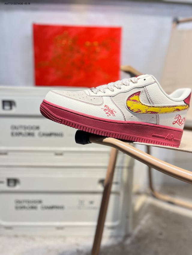 Factory Grade Top Layer Leather NK Air Force 1 '07 Low Low-Top Casual Sneakers#