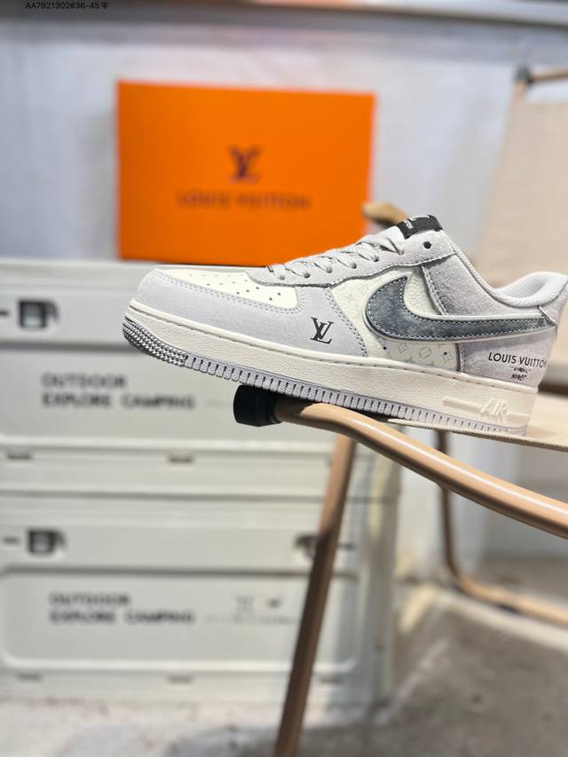 Factory Grade Top Layer Leather NK Air Force 1 '07 Low Low-Top Casual Sneakers#