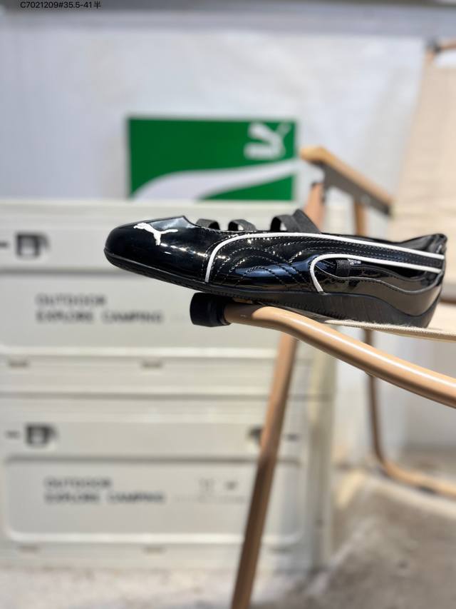 Puma Speedcat Ballet Low-top Casual Ballet Shoes 404263 C702 9# 35.5-41 Half DDD